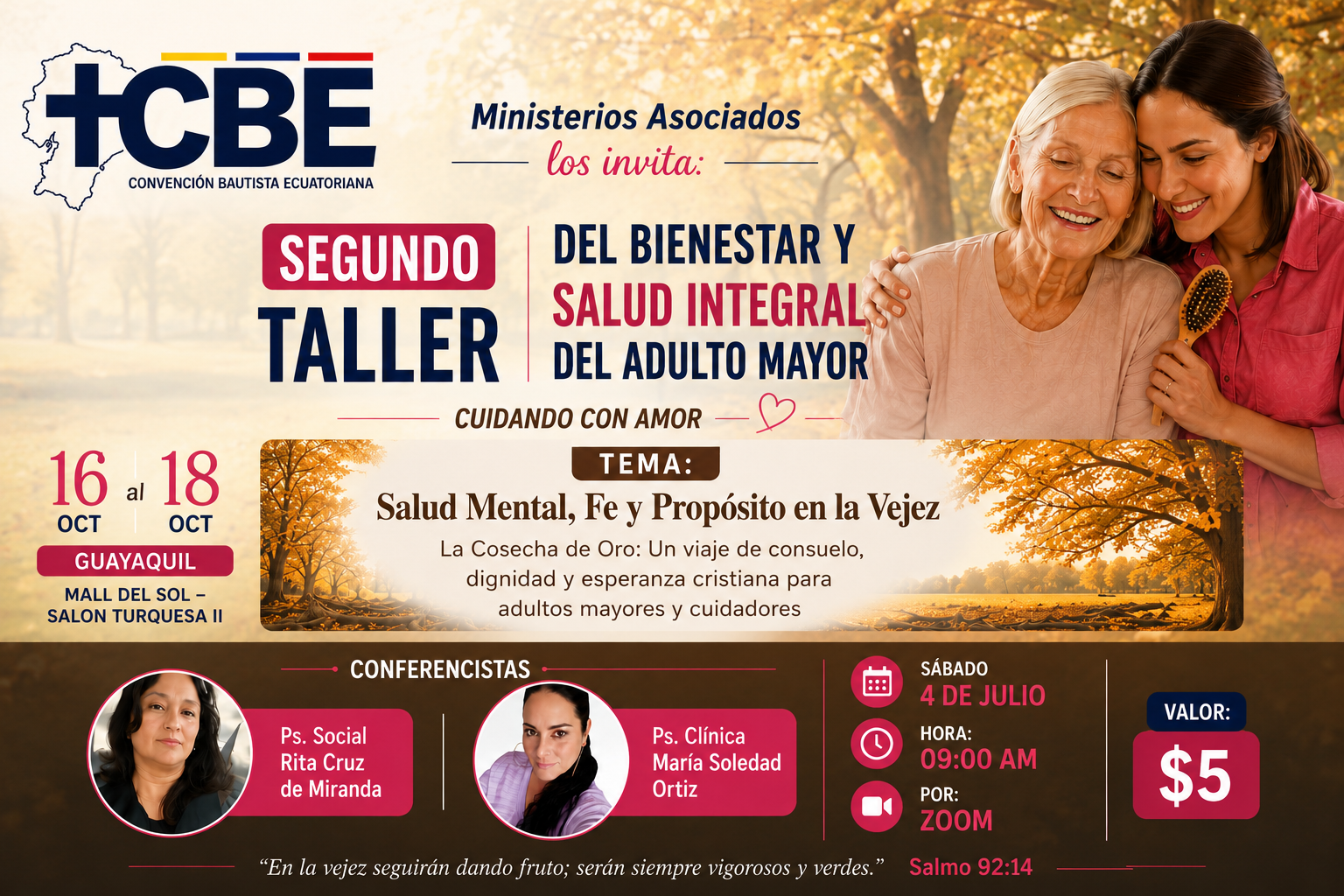 Segundo Taller del Bienestar y Salud Integral del Adulto Mayor